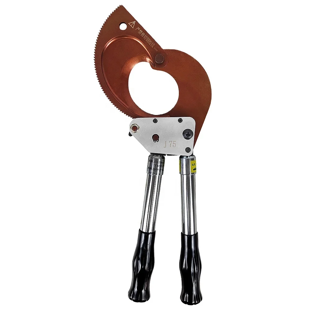 J75 Hand Ratchet Cable Cutter hand cutting Tool for Copper and Aluminum Cable cutting