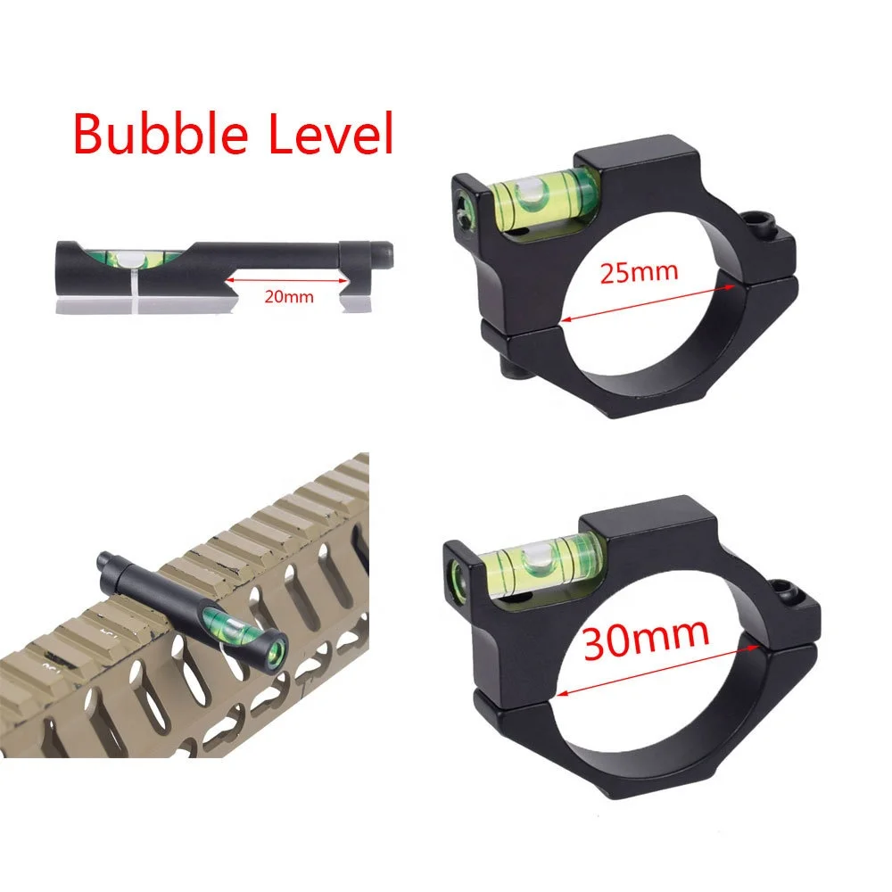 25.4mm 30mm 20mm 11mm Small Circular Level Bubble With Wrench Metal Bracket Bubble Level Small