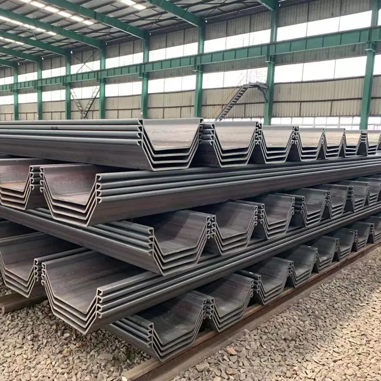 Az U Steel Sheet Piles With High Quality