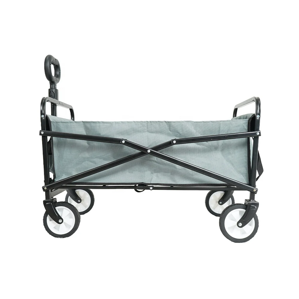 Foldable and lightweight hand trolley for carrying goods  handling outdoor trolley fold cart