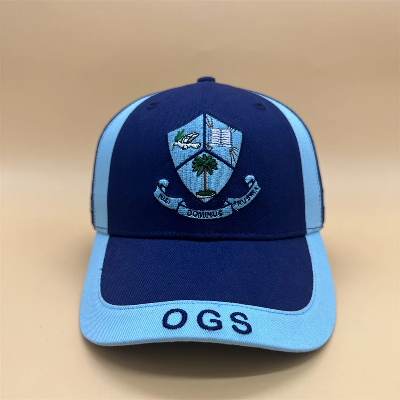 Fashion Designer Exquisite Embroidery  8 Panel Cap gorras Adjustable Strap Retro Two Tone fitted hat Baseball Cap