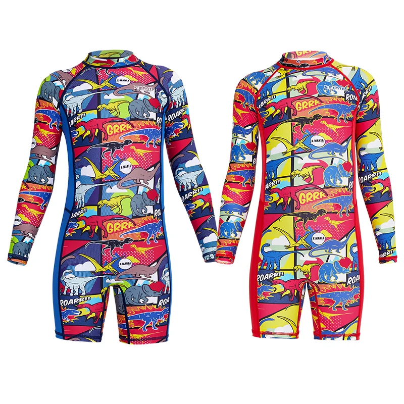  Новый дизайн Детский Гидрокостюм с защитой от уф сохраняющий тепло костюм для дайвинга цельный гидрокостюм