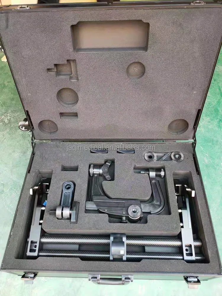 JQ-026C Neurosurgery use Carbon fiber three needle holder U- shaped headstock Carbon fiber mayfield imaging head frame