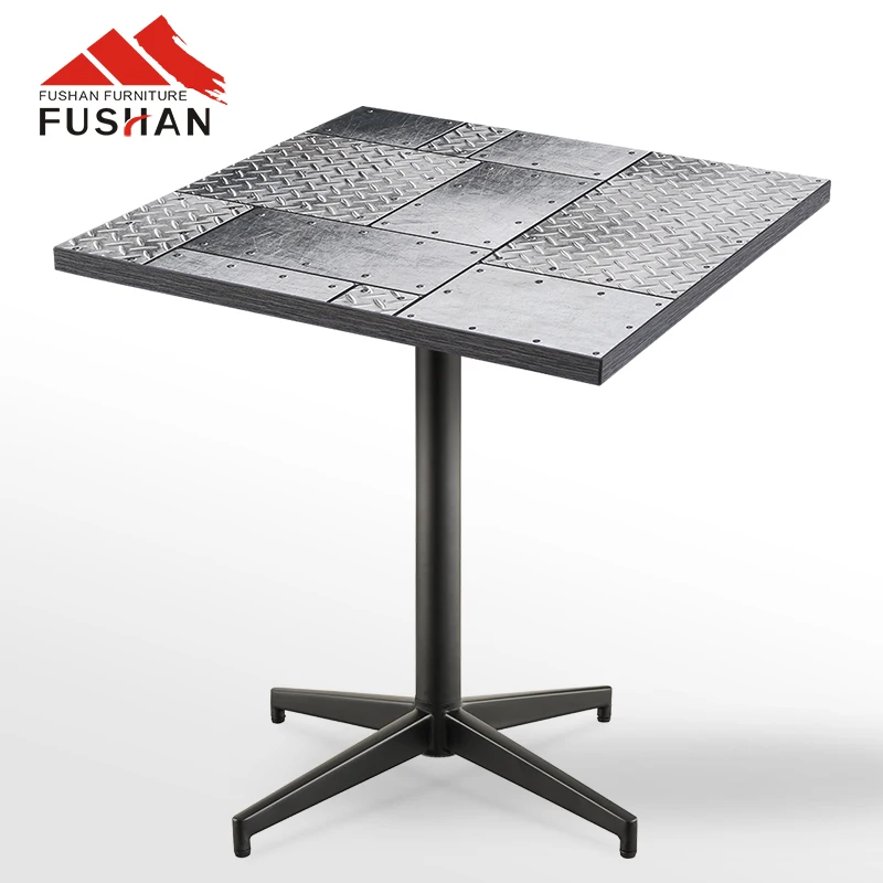 FUSHAN outdoor lounge furniture ceramic tile mosaic table bar cafe restaurant