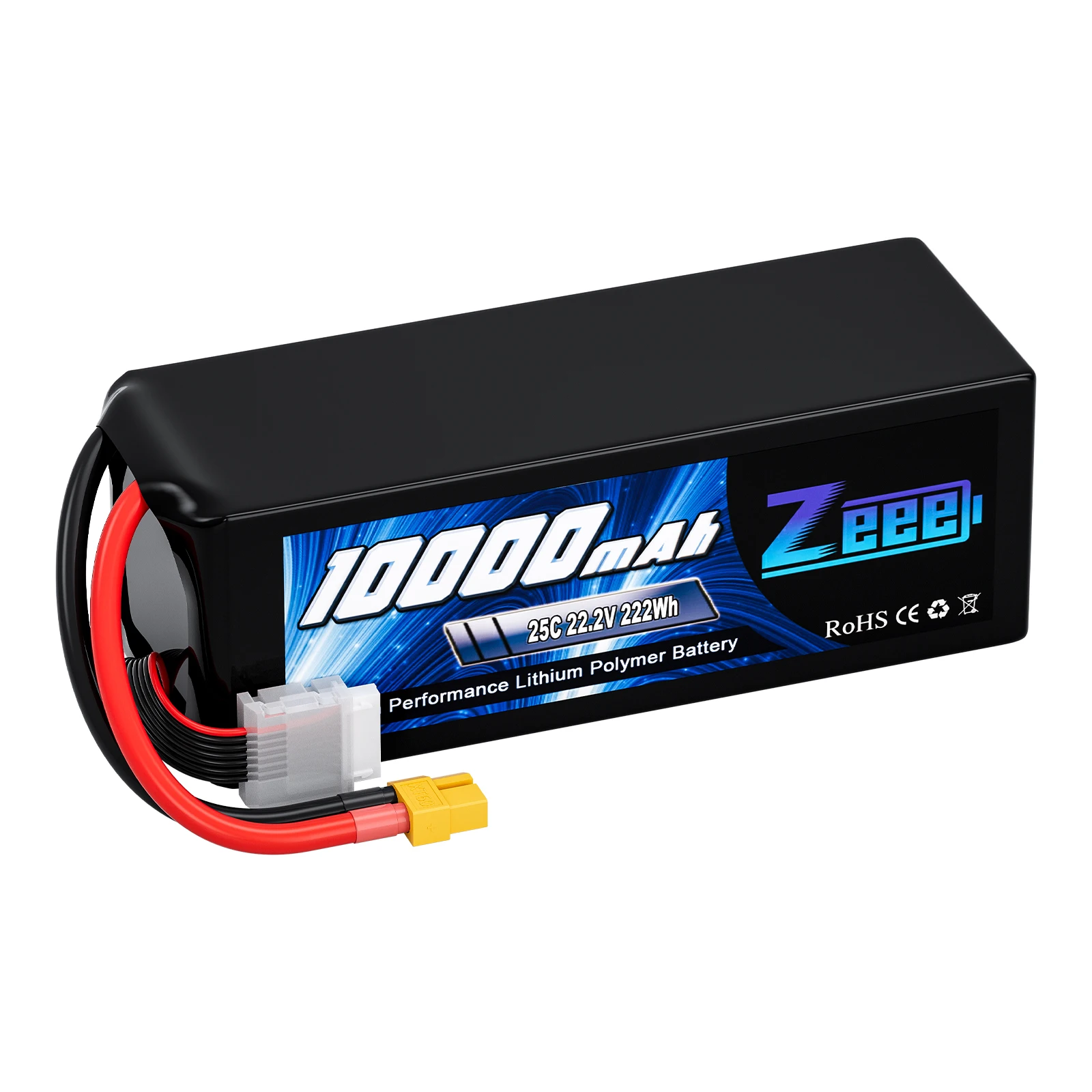 Zeee lipo аккумулятор 6S 22 2 V 7500/8000/9000/10000/12000mah 100C для FPV батарейки дрона лидер продаж