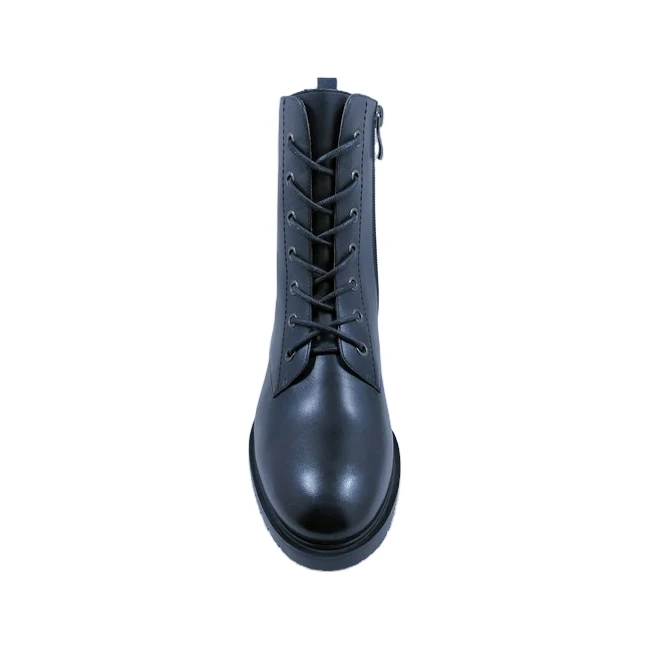 Factory direct sale winter waterproof genuine leather women boots for lady