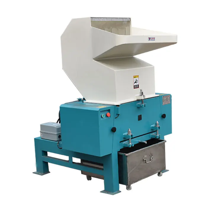 Recycling waste rubber tire granulator saving energy plastic shredder grinder machine price
