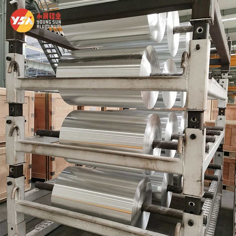 Food Grade Heavy Duty Aluminum Foil Roll 11/20 micron Aluminum Foil Paper for Food Packing