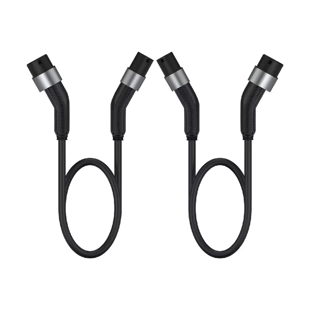 32A 480V 3 Phase Type2 To Type 2 EV Charger Cable 5 Meters TPU Mode 3 EV Charging Cable