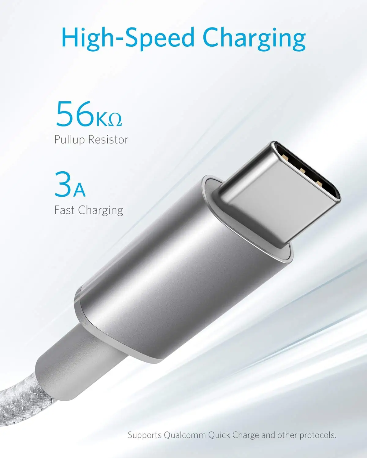 Super High Speed widely compatible USB 3.1 3.0 type c to type c cable fast charging flexible durable usb c cable