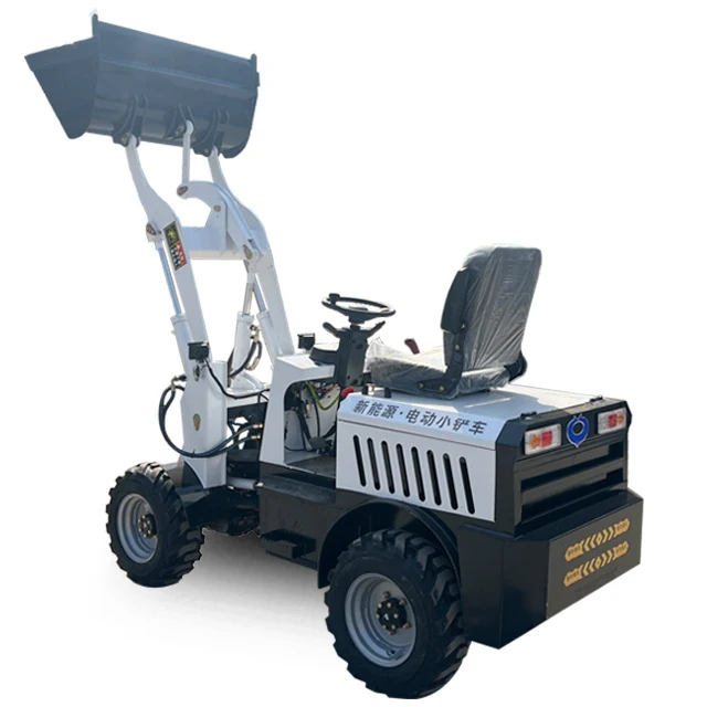 Electric hydraulic wheel tilting machine skid steer earthmoving machinery micro skid steer loader