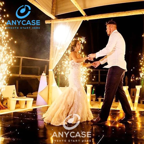 Stage decoration LED starlit star light 16x16ft white starlit led dance floor panel