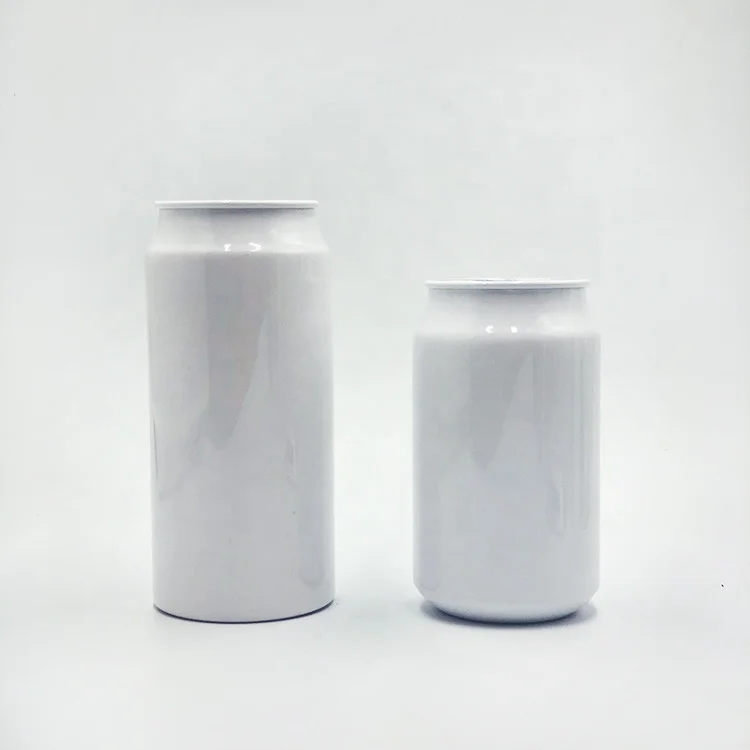 Manufacture Recyclable White Round Aluminum Can Cup for Beverage Water