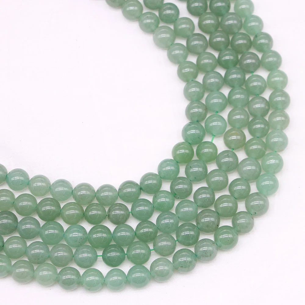 Wholesale Loose Beads Green Aventurine Beads Green Stone Beads For Diy Jewelry Bracelet And Necklace