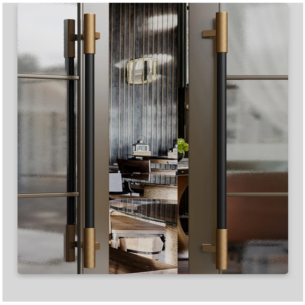 Customized the glass door handle modern pull handle for wooden door kia door handle parts