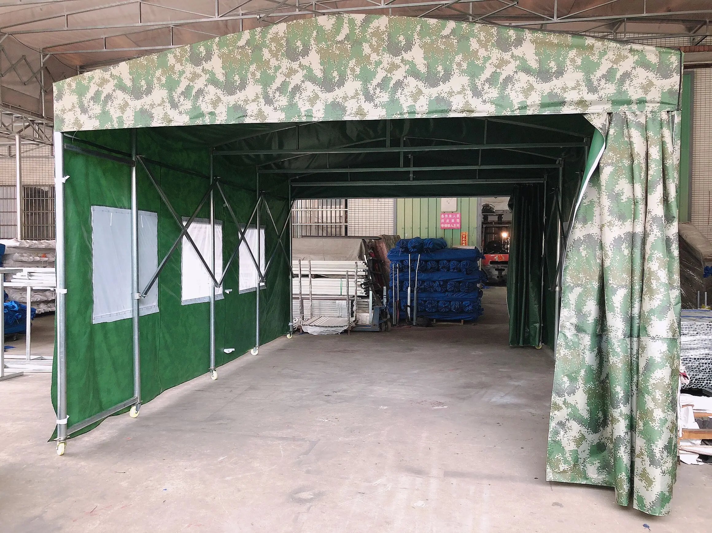 chinese good quality durable large tent storage tent canvas