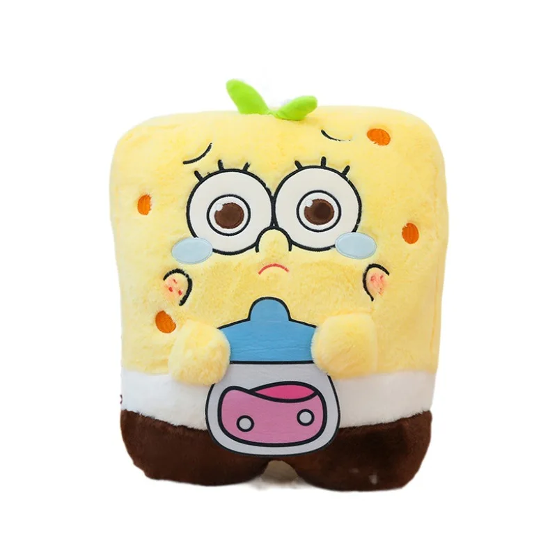 Cute Sponge Bob SquarePants Doll and Pai Daxing Doll Small Snail Plush Large Bed Pillow Doll