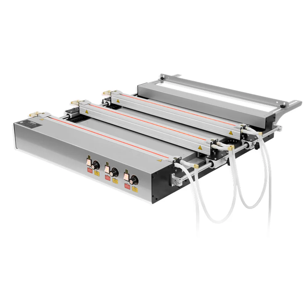 three heating tubes multi channel acrylic bending machine PVC bender plexiglass bending machine