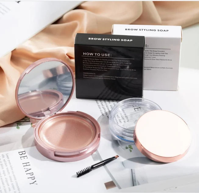 No Need Dip Water Super Soft and Sticky Amino Acid Custom Waterproof Private Label Styling Eyebrow Brow Cream Gel