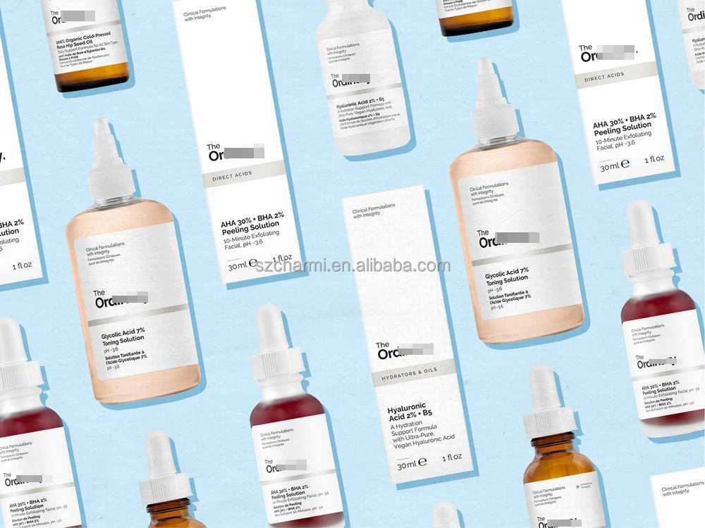 30ml Ordinary Skin Care Serum Hyaluronic Acid 2% B5 Niacinamide 10% Solution AHA 30% + BHA 2% Caffeine Solution Essence