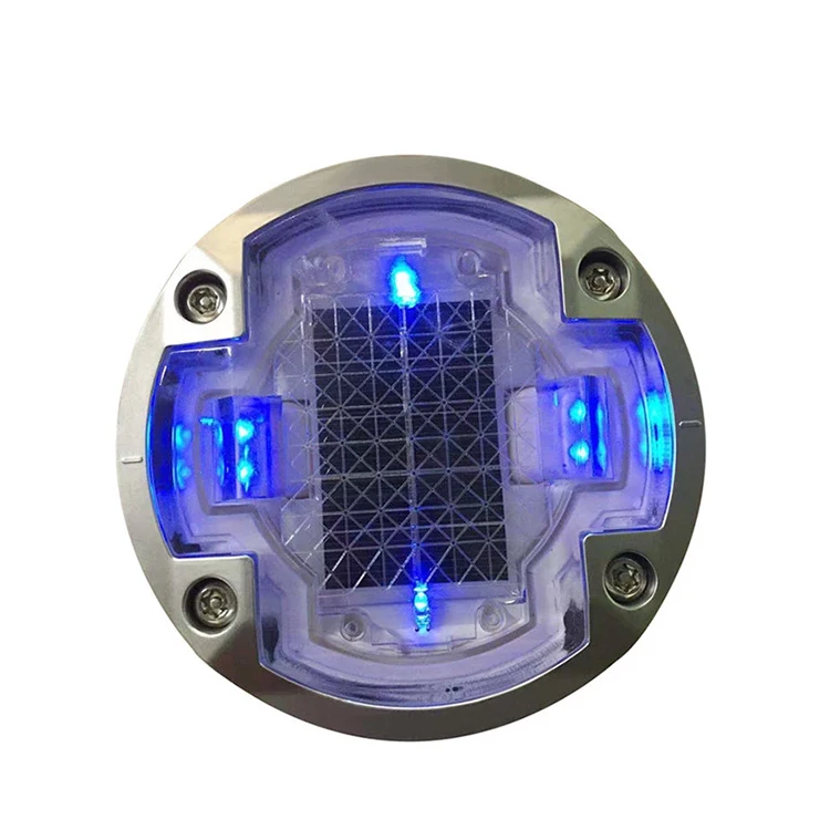 Driveway Marker Barricade Light Led Aluminum Cat Eye G105 Solar Road