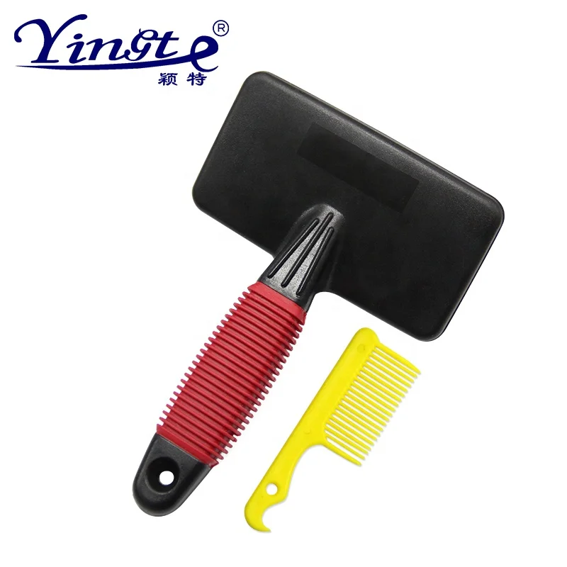 
Factory Wholesale Cheap Pet Cat Dog Hair Grooming Slicker Brush With Small Comb 