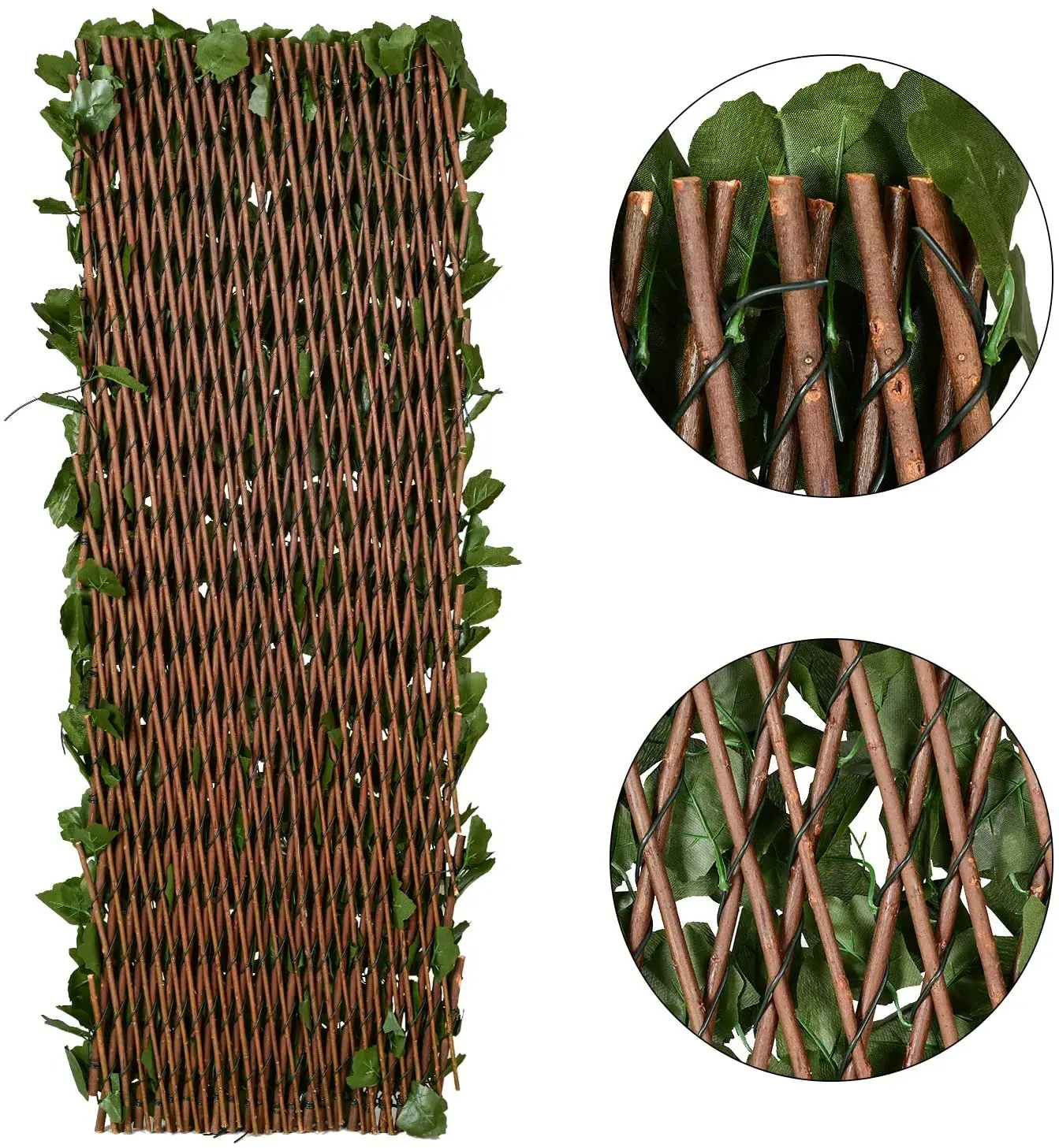 2022 Hot Sale Artificial Modules Fake Green Grass Leaf Wall For Wedding Garden Decoration