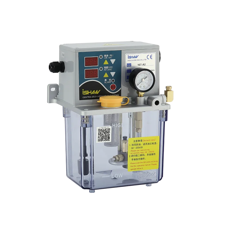 YET-A2 Тонкая Масляная объемная электрическая смазка OEM CE 2L 3L 4L Тонкая Масляная смазка с положительным рабочим объемом 110 В 220 В смазка масленка