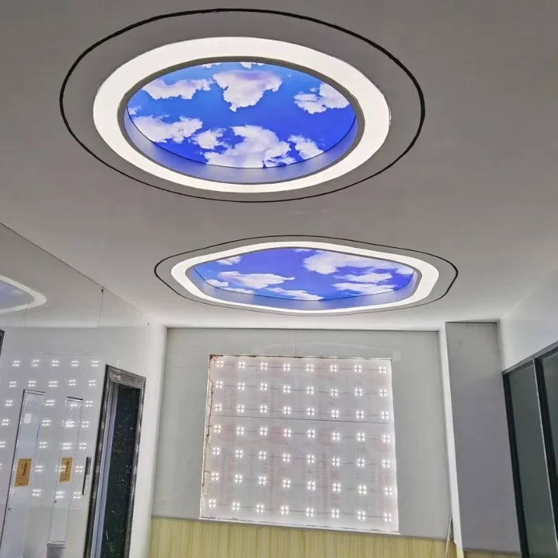 ZHIHAI Custom Waterproof Modern Pop False Designs for Hall Outer Space UV Print 3D PVC Ceiling Panel