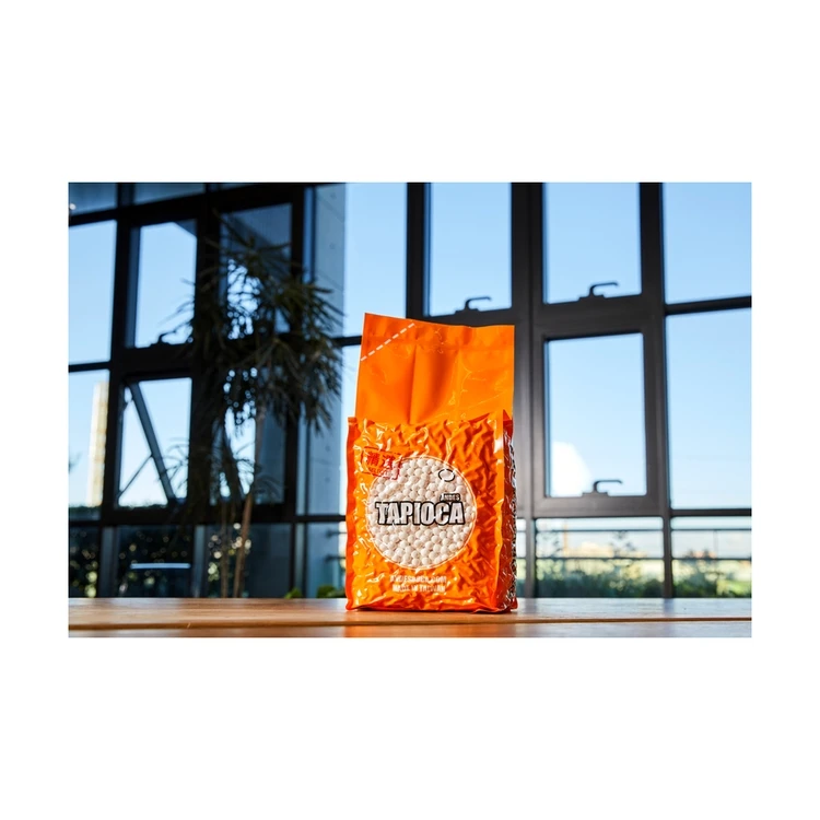 
Hot Selling FrozenBrown Sugar Flavor Tapioca Pearl Instant Boba Drink 