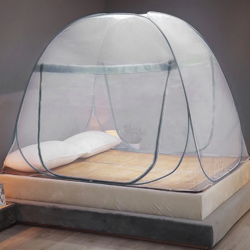 Automatic Opening Foldable  Mosquito Net for Outdoor Camping for Campers on the Go