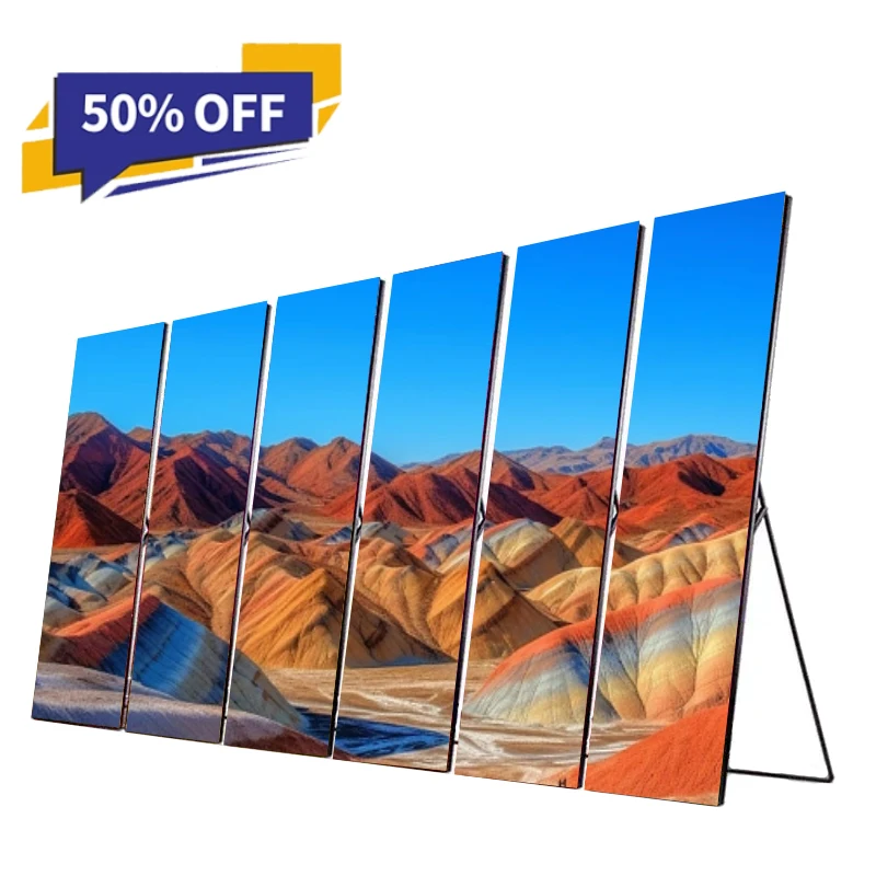 Foldable Advertising Display Advertising Screen For Shop Screen Led Advertising