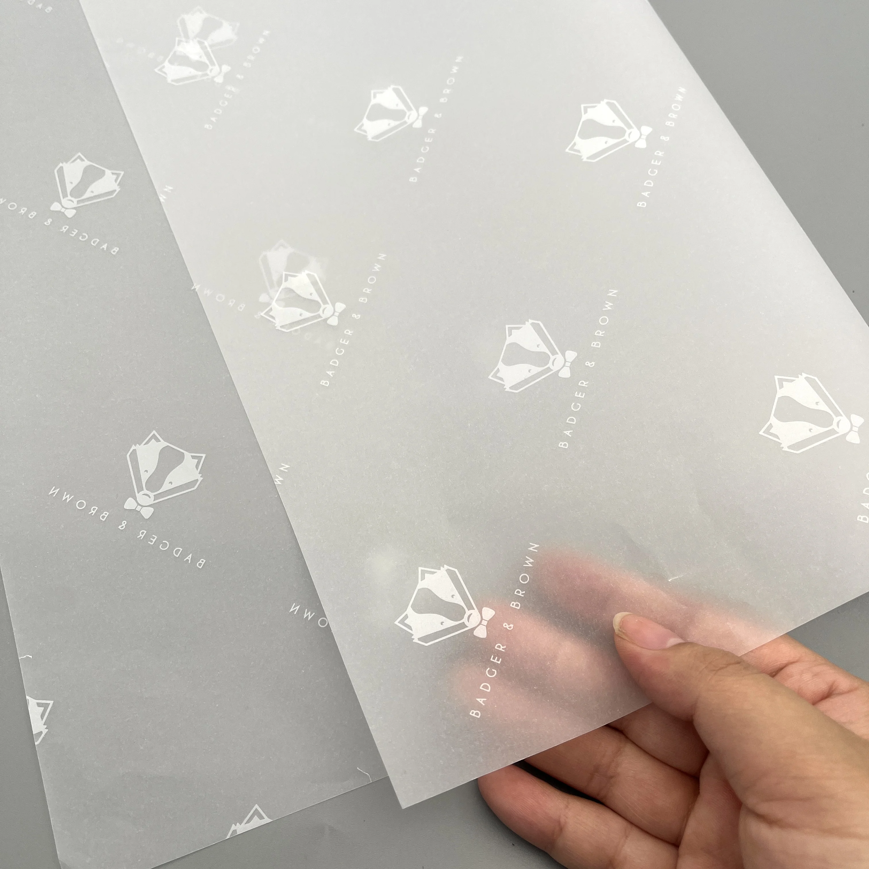 Custom Printing Wedding Invitation Cards Cover Wraps Envelope White Tracing Paper Translucent Vellum Paper