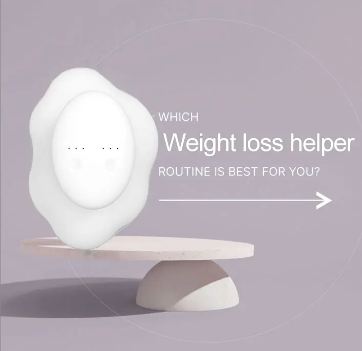EMS Microcurrent technology Light Wave technology Burning fat appearance design like clouds