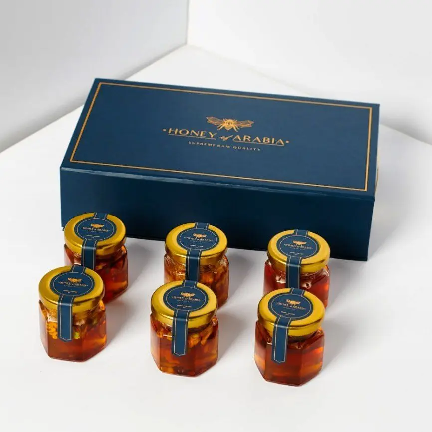 Wholesale Custom Logo Paper Packaging Box Shipping Mailer Honey Gift Box