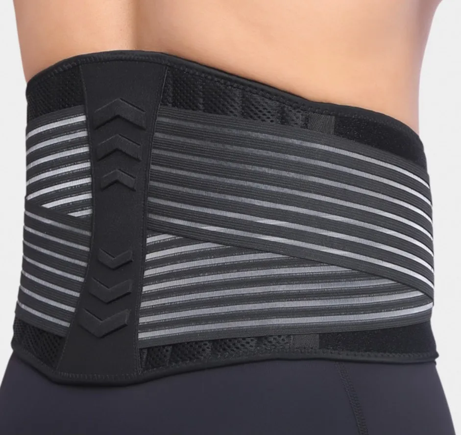 Adjustable working waist back brace lumbar support belt with Good Product Quality