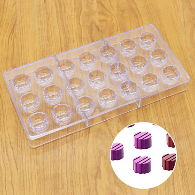 MHC Wholesale Food Grade Handmade 3D Special Shape Polycarbonate Acrylic Chocolate Molds