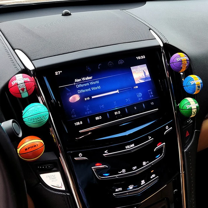 Hot Selling New Promotion Basketball Mode Diffuser Clip Car Air Freshener With Car Air Outlet Fragrance