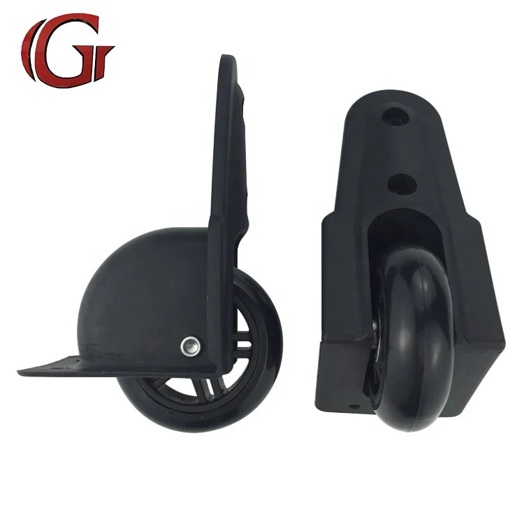 Telescopic duffel bag wheel luggage plastic side wheels part bag accessories
