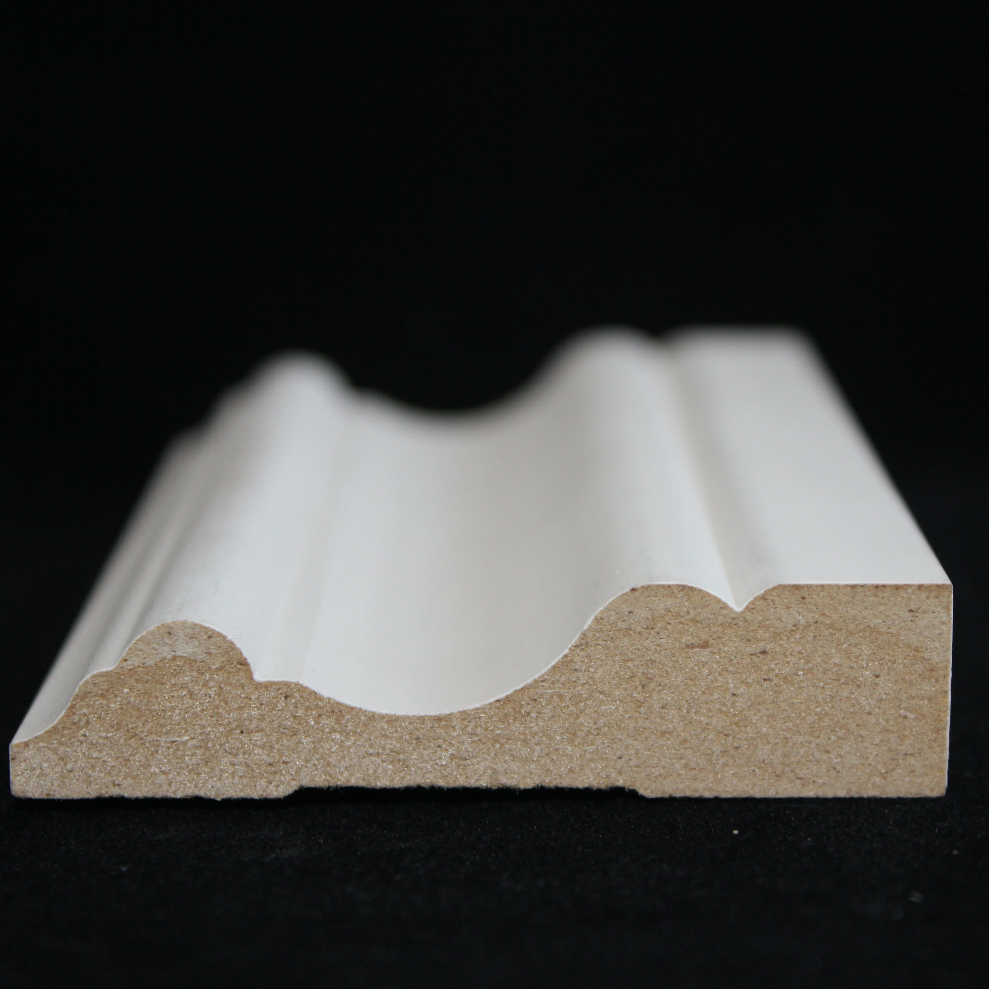 white primed base molding mdf moulding  wood moulding architrave Mdf baseboard