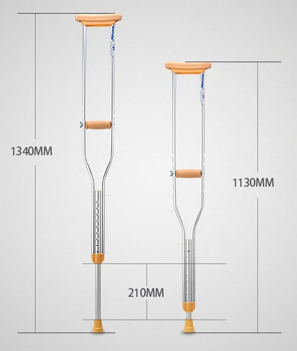 Medical apparatus cane cane walking stick aluminum light walking aid rehabilitation treatment supply walking aid axillary crutch