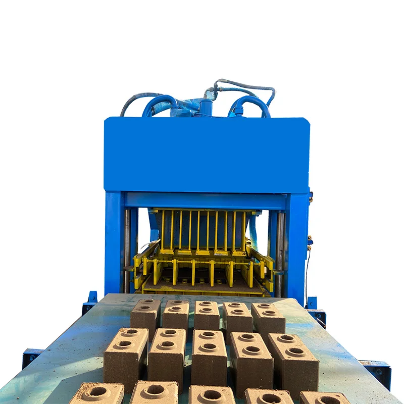 Shm4-10 Hydraulic Press Clay Soil Brick Making Machinery Red Dirt Clay Block Machine