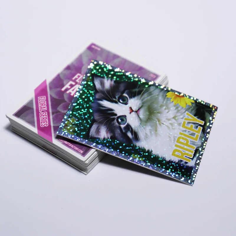 free samples custom poke mon holographic trading card game custom card storage box trading card game