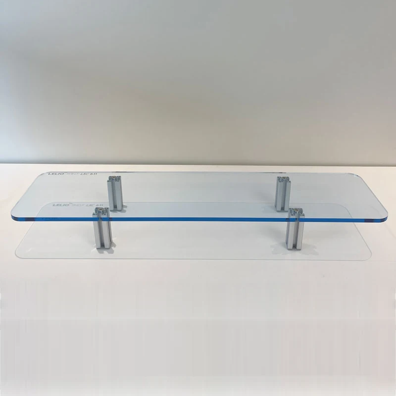 Монитор для ПК прозрачная акриловая подставка с 4 металлическими ножками настольный органайзер ноутбука держатель экрана