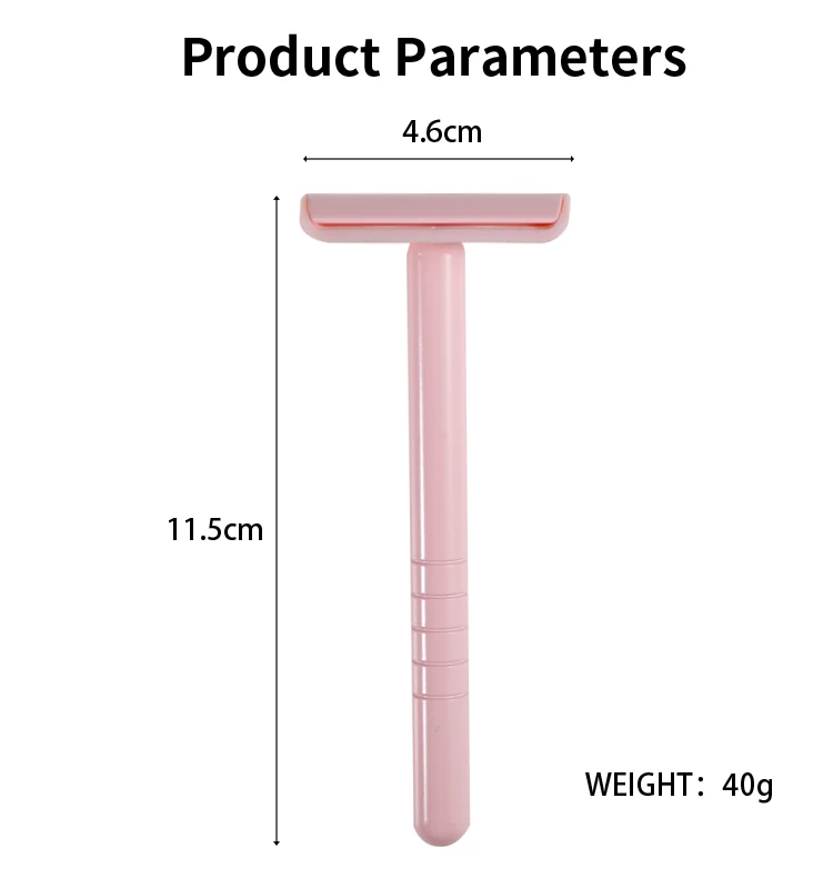 Female Razors Double Edge Safety Razor Classic Shaving Blade for First Time Shavers