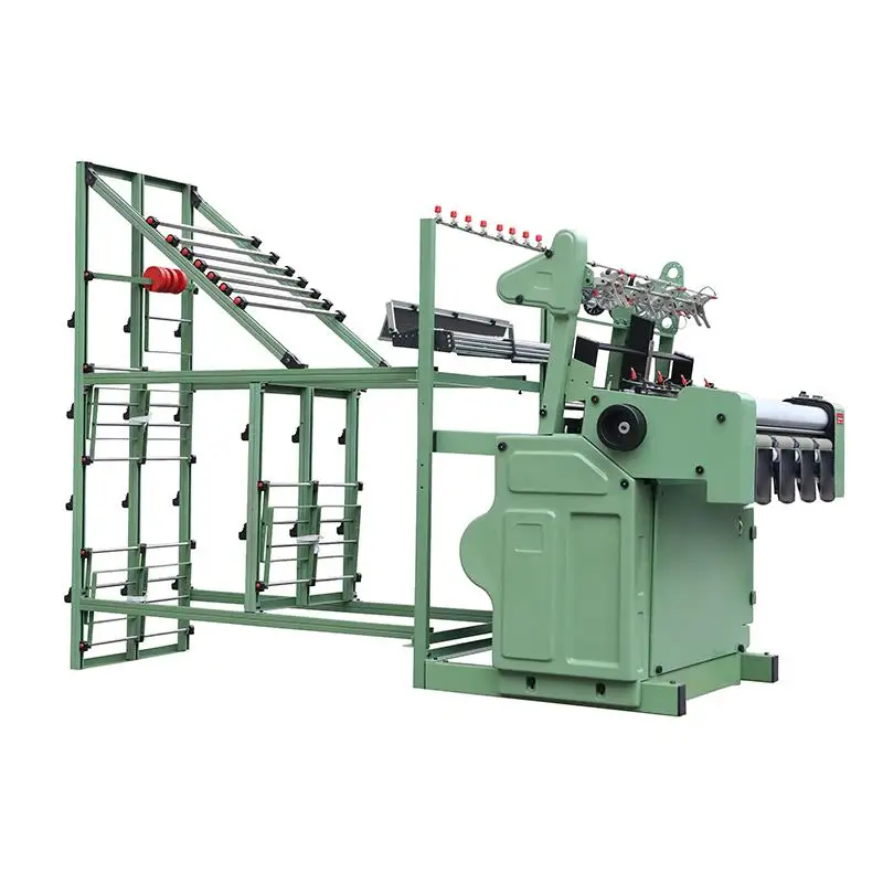Elastic Jacquard Belt Needle Loom Loom Manufacture Factory Good Price Latex Warping Machine