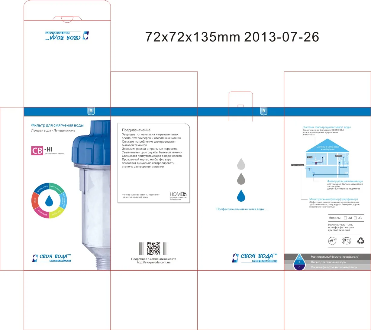 Easily use Silicon phosphorus crystal washing machine filter element remove dirt