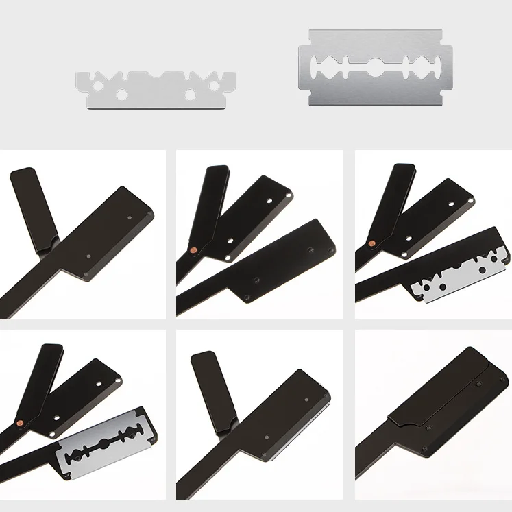 Mythus Aluminum Alloy Shaving Razor Holder Customize Logo Ready to Ship Free Sample Safety Razor With Holder