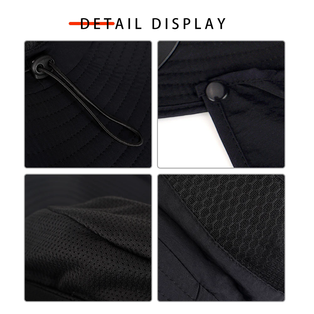 High Quality Summer Solar Powered Sun Visor Cap Travel Outdoor Riding Fan Caps