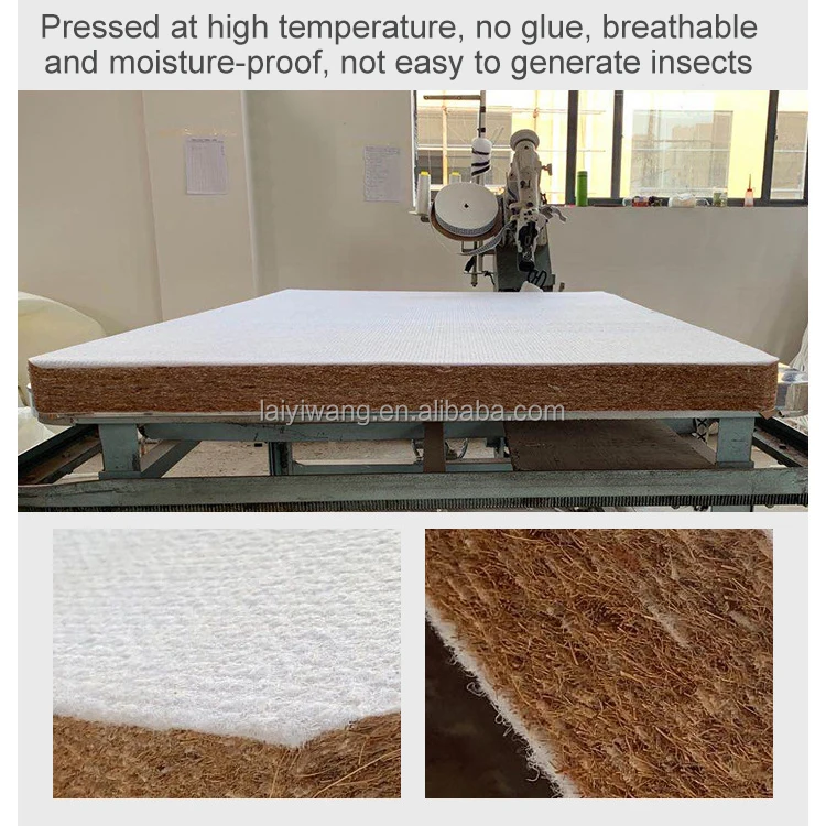 Apartments and dormitories use 3E coconut palm spring mattresses to sell hotel thick and cheap mattresses